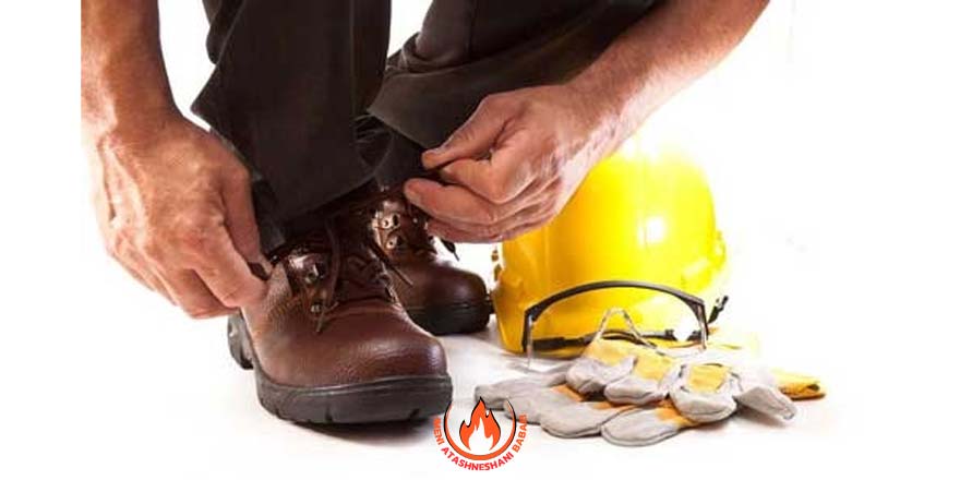 انواع کفش - کلاه - دستکش ایمنی آتشنشانی